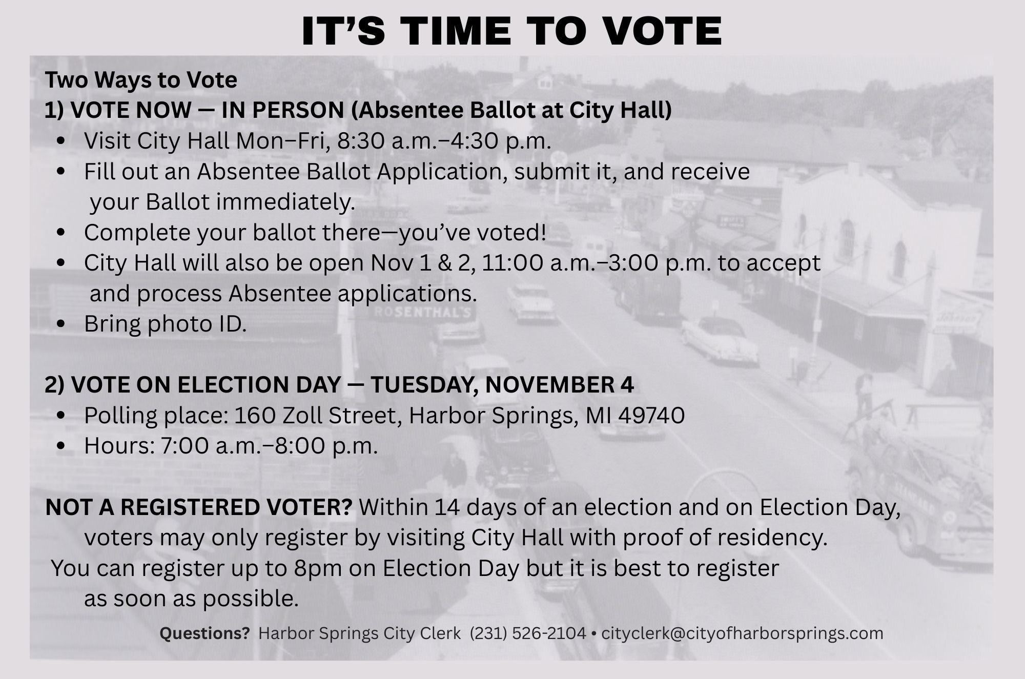 Dont Forget to Vote 7 x 5 in - 1
