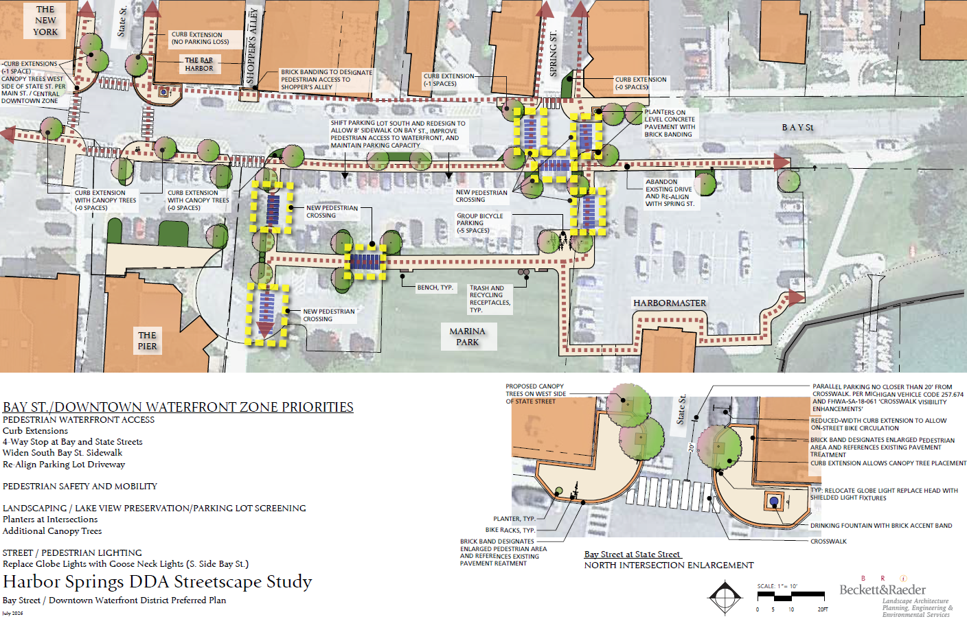 Example Changes on Bay Street